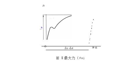 屈服階段之后的力示意圖
